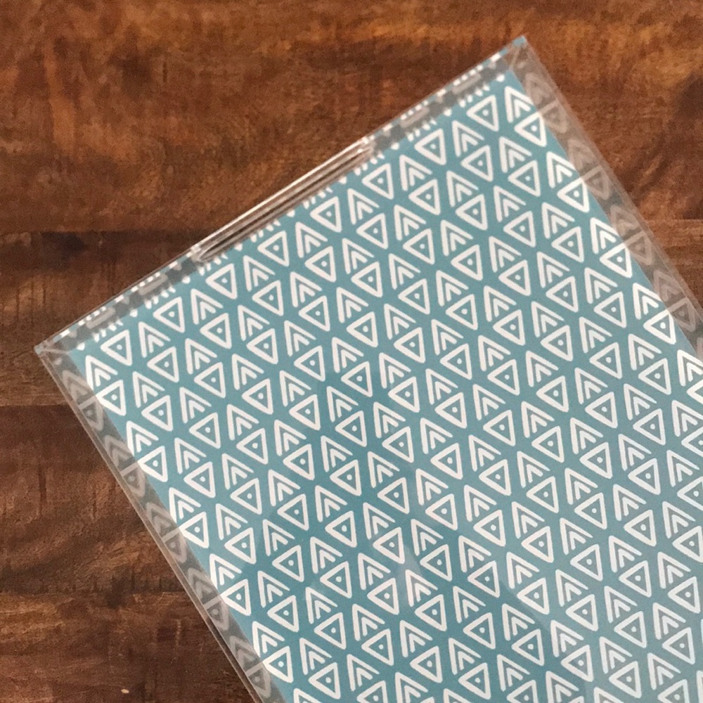Blue Boho Arrows Acrylic Tray